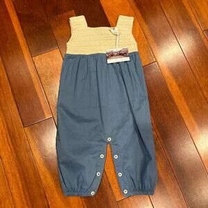 Kate Quinn With Love From Africa Crochet Jumpsuit Size 3-6 months NWT